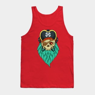 Pixel Pirate Tank Top